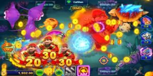 Chơi Cai Shen Fishing Bongvip giao diện chơi sống động